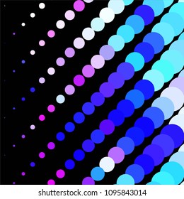 Spotted colorful vector background. Abstract halftone illustration pattern. Vintage texture
