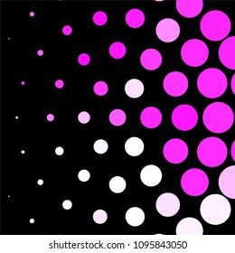 Spotted colorful vector background. Abstract halftone illustration pattern. Vintage texture
