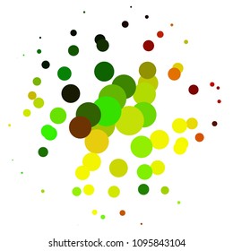 Spotted colorful vector background. Abstract halftone illustration pattern. Vintage texture
