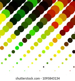 Spotted colorful vector background. Abstract halftone illustration pattern. Vintage texture
