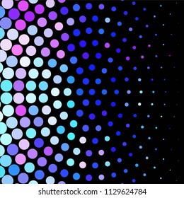 Spotted colorful vector background. Abstract halftone illustration pattern. Vintage texture
