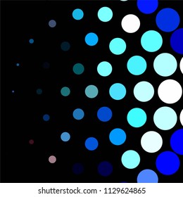 Spotted colorful vector background. Abstract halftone illustration pattern. Vintage texture
