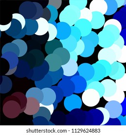 Spotted colorful vector background. Abstract halftone illustration pattern. Vintage texture
