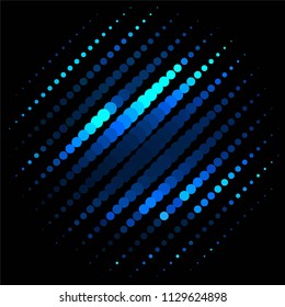 Spotted colorful vector background. Abstract halftone illustration pattern. Vintage texture
