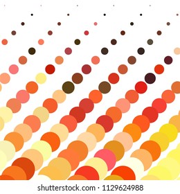 Spotted colorful vector background. Abstract halftone illustration pattern. Vintage texture
