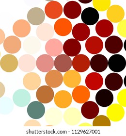 Spotted colorful vector background. Abstract halftone illustration pattern. Vintage texture
