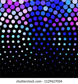 Spotted colorful vector background. Abstract halftone illustration pattern. Vintage texture
