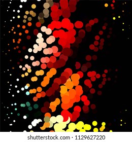 Spotted colorful vector background. Abstract halftone illustration pattern. Vintage texture
