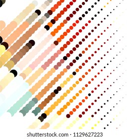 Spotted colorful vector background. Abstract halftone illustration pattern. Vintage texture
