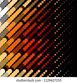 Spotted colorful vector background. Abstract halftone illustration pattern. Vintage texture
