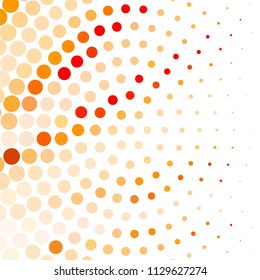 Spotted colorful vector background. Abstract halftone illustration pattern. Vintage texture
