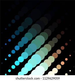 Spotted colorful vector background. Abstract halftone illustration pattern. Vintage texture
