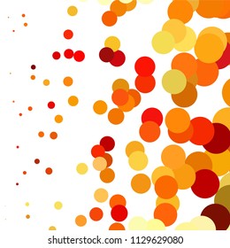 Spotted colorful vector background. Abstract halftone illustration pattern. Vintage texture
