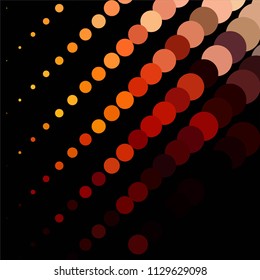 Spotted colorful vector background. Abstract halftone illustration pattern. Vintage texture

