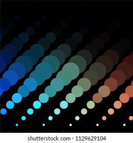 Spotted colorful vector background. Abstract halftone illustration pattern. Vintage texture
