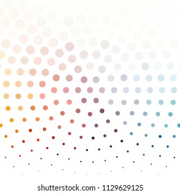 Spotted colorful vector background. Abstract halftone illustration pattern. Vintage texture
