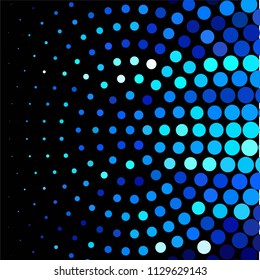 Spotted colorful vector background. Abstract halftone illustration pattern. Vintage texture
