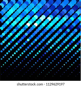 Spotted colorful vector background. Abstract halftone illustration pattern. Vintage texture
