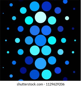 Spotted colorful vector background. Abstract halftone illustration pattern. Vintage texture
