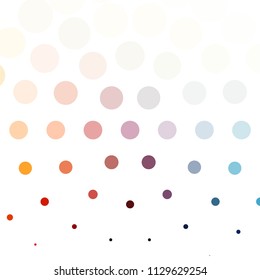 Spotted colorful vector background. Abstract halftone illustration pattern. Vintage texture
