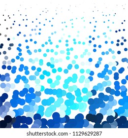 Spotted colorful vector background. Abstract halftone illustration pattern. Vintage texture
