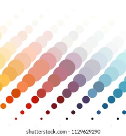 Spotted colorful vector background. Abstract halftone illustration pattern. Vintage texture
