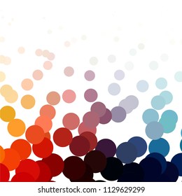 Spotted colorful vector background. Abstract halftone illustration pattern. Vintage texture
