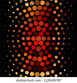 Spotted colorful vector background. Abstract halftone illustration pattern. Vintage texture

