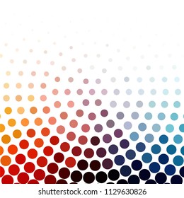 Spotted colorful vector background. Abstract halftone illustration pattern. Vintage texture
