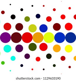 Spotted colorful vector background. Abstract halftone illustration pattern. Vintage texture
