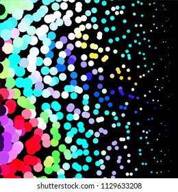 Spotted colorful vector background. Abstract halftone illustration pattern. Vintage texture
