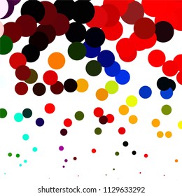 Spotted colorful vector background. Abstract halftone illustration pattern. Vintage texture
