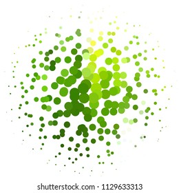 Spotted colorful vector background. Abstract halftone illustration pattern. Vintage texture
