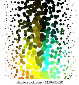 Spotted colorful vector background. Abstract halftone illustration pattern. Vintage texture
