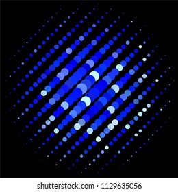 Spotted colorful vector background. Abstract halftone illustration pattern. Vintage texture
