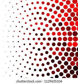 Spotted colorful vector background. Abstract halftone illustration pattern. Vintage texture
