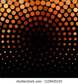 Spotted colorful vector background. Abstract halftone illustration pattern. Vintage texture
