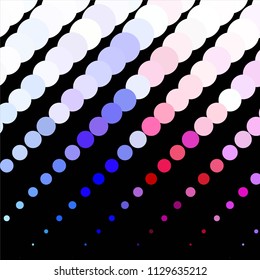Spotted colorful vector background. Abstract halftone illustration pattern. Vintage texture
