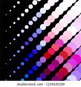 Spotted colorful vector background. Abstract halftone illustration pattern. Vintage texture
