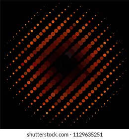 Spotted colorful vector background. Abstract halftone illustration pattern. Vintage texture
