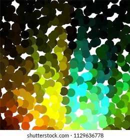 Spotted colorful vector background. Abstract halftone illustration pattern. Vintage texture
