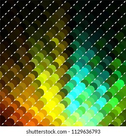 Spotted colorful vector background. Abstract halftone illustration pattern. Vintage texture
