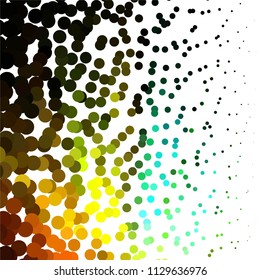 Spotted colorful vector background. Abstract halftone illustration pattern. Vintage texture
