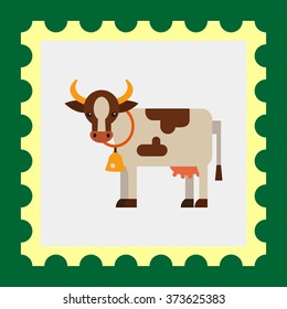 Spotted cow icon