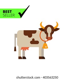 Spotted cow icon