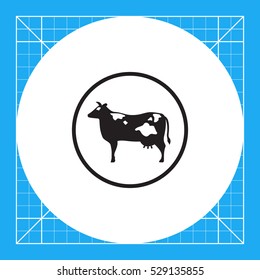 Spotted cow icon