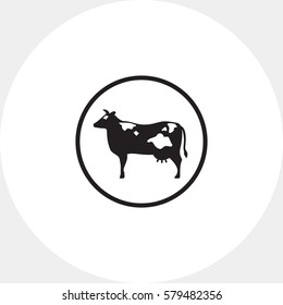 Spotted cow icon