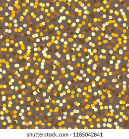 Spotted golden background