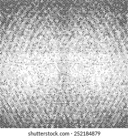 Spotted grunge abstract background halftone effect. Vector illustration