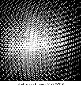 Spotted grunge abstract background halftone effect. Vector illustration